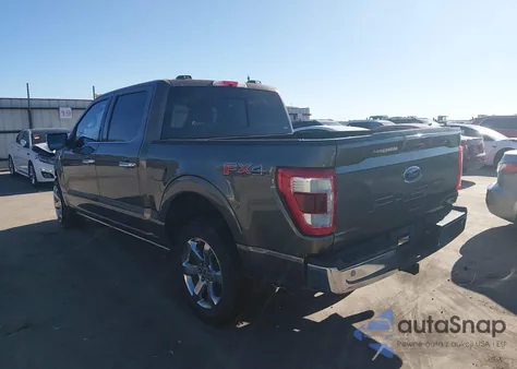 2022 Ford F-150 Lariat z USA, uszkodzony, nr VIN 1FTFW1E84NFA48571